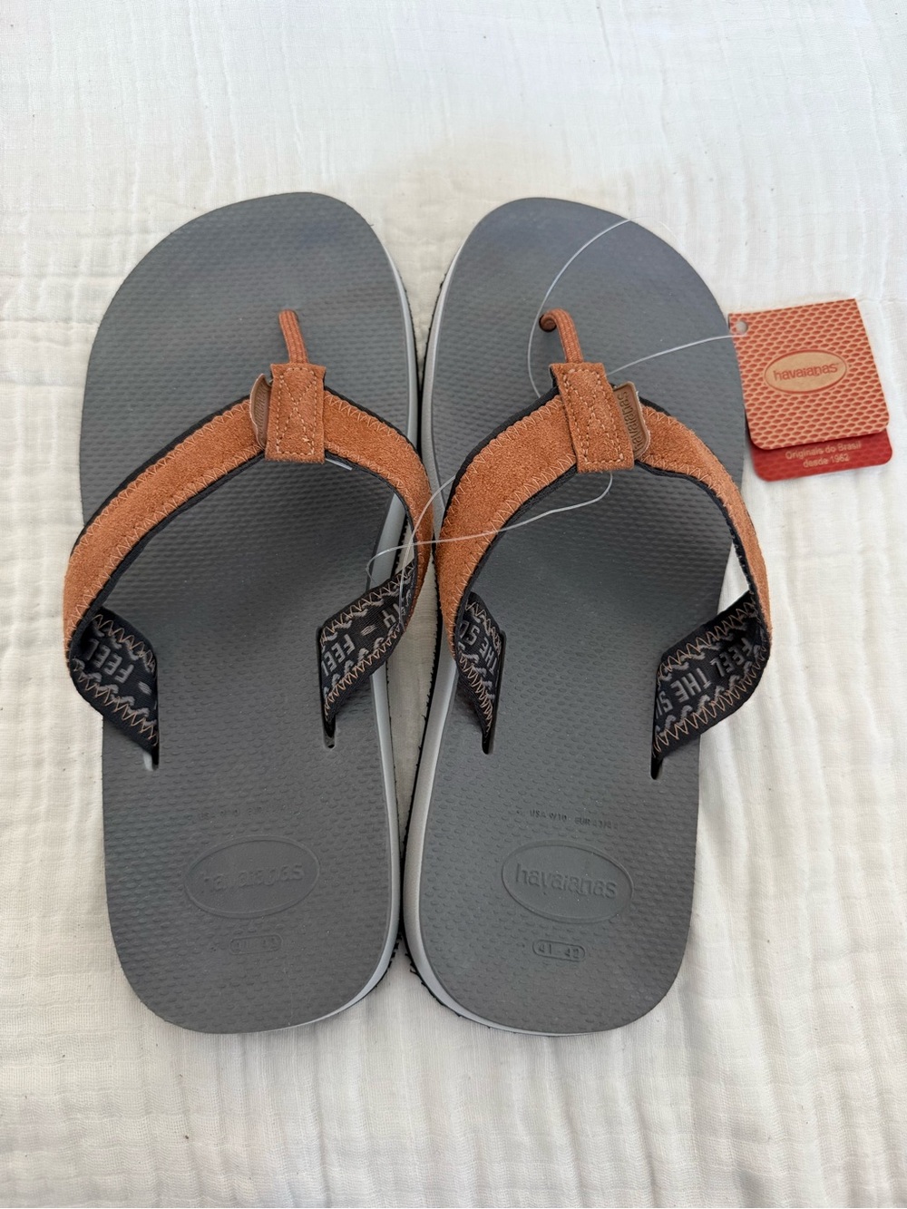NWT Havaianas Havaianas Urban Fusion II Sandal Men’s Size 9/10 EU 43/44